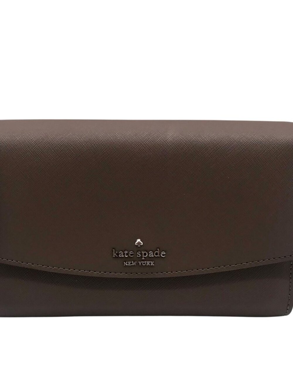 Kate Spade Purple Saffiano Leather Laurel Way Winnie Crossbody Bag